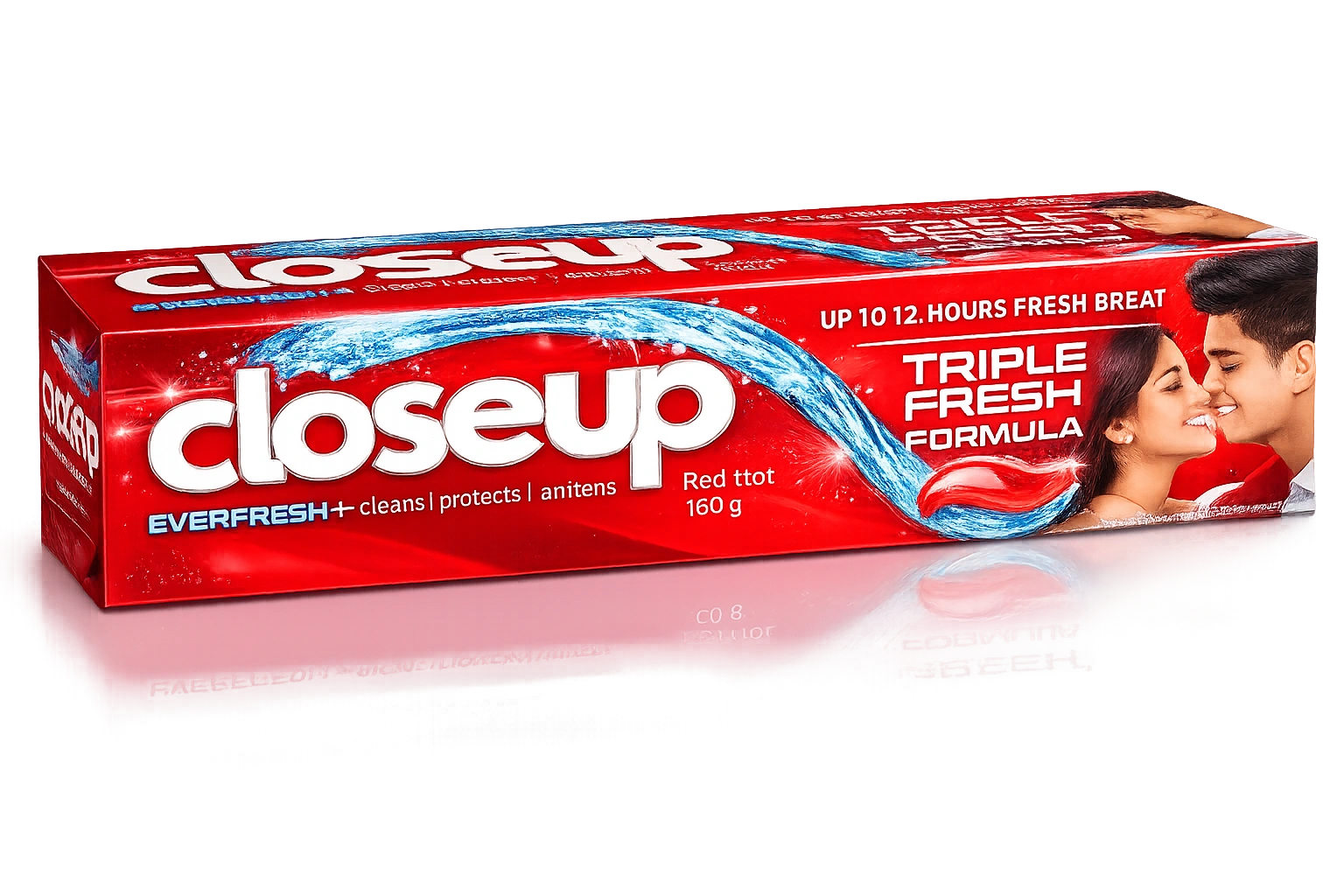 Closeup Toothpaste